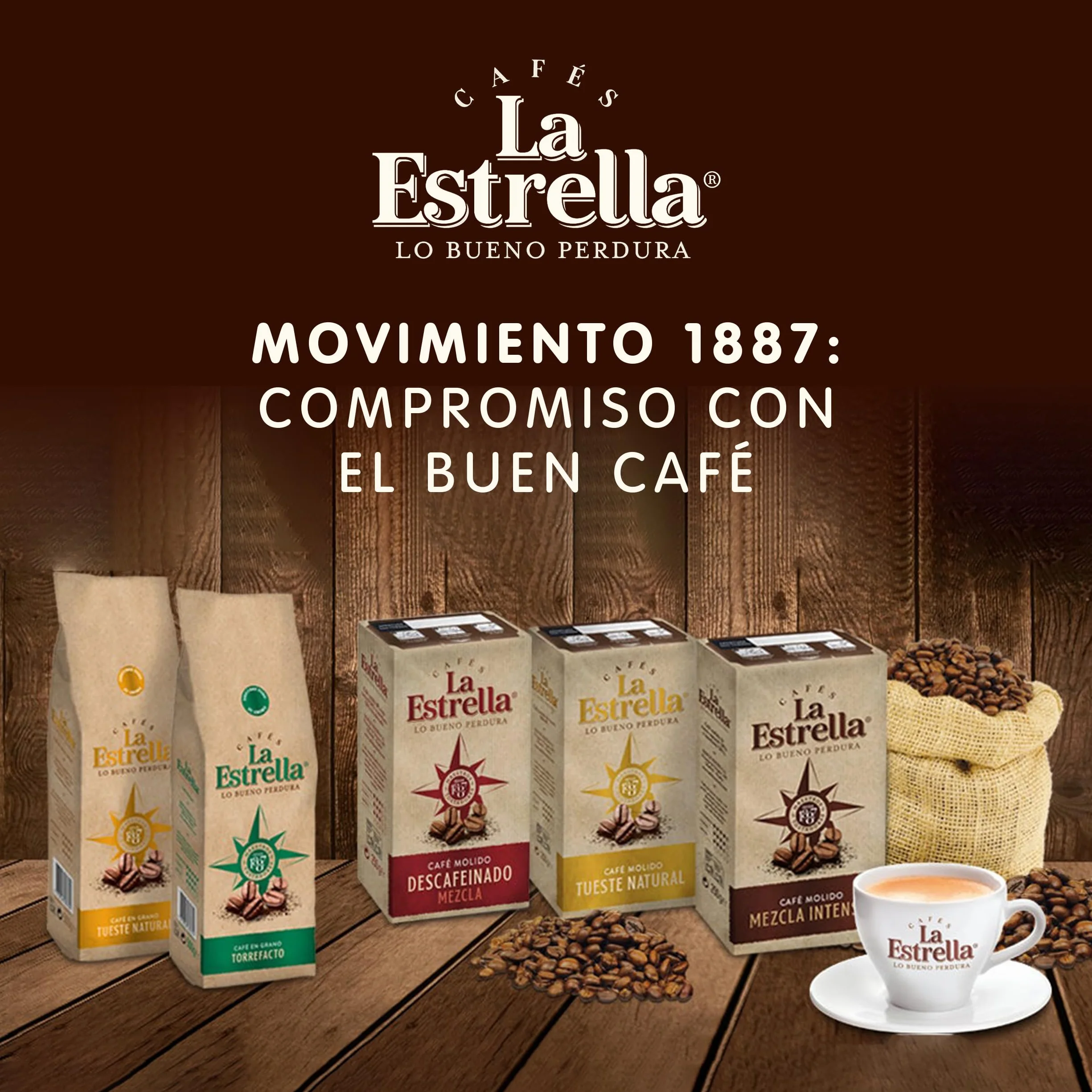 La Estrella Café en Grano Natural 500g