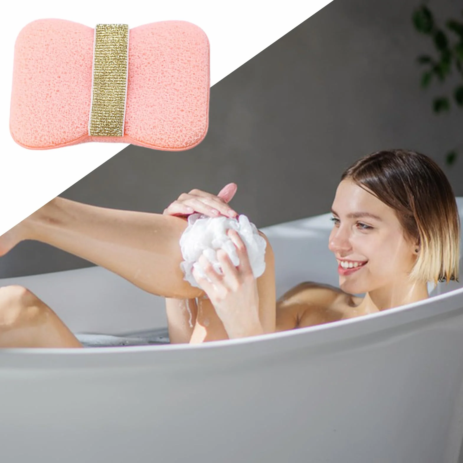 Esponja de baño Batillo de Sponge Sponge Body Fuera Herramientas de limpieza bolsas de espuma para mujeres Ducha de campamento de viajes