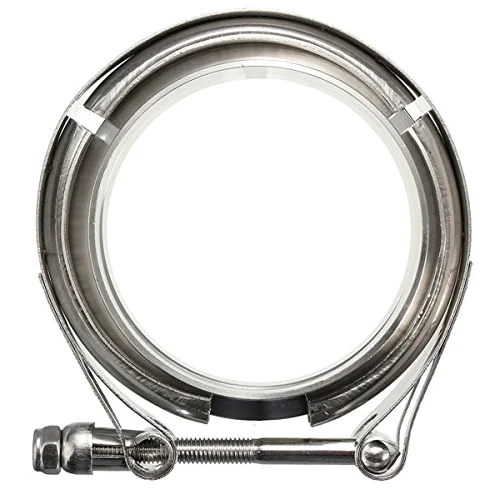 3,5 Pulgadas V-Band Abrazadera con Bridas Turbo Extractor Intercooler Abajo Tubería Inoxidable 89M