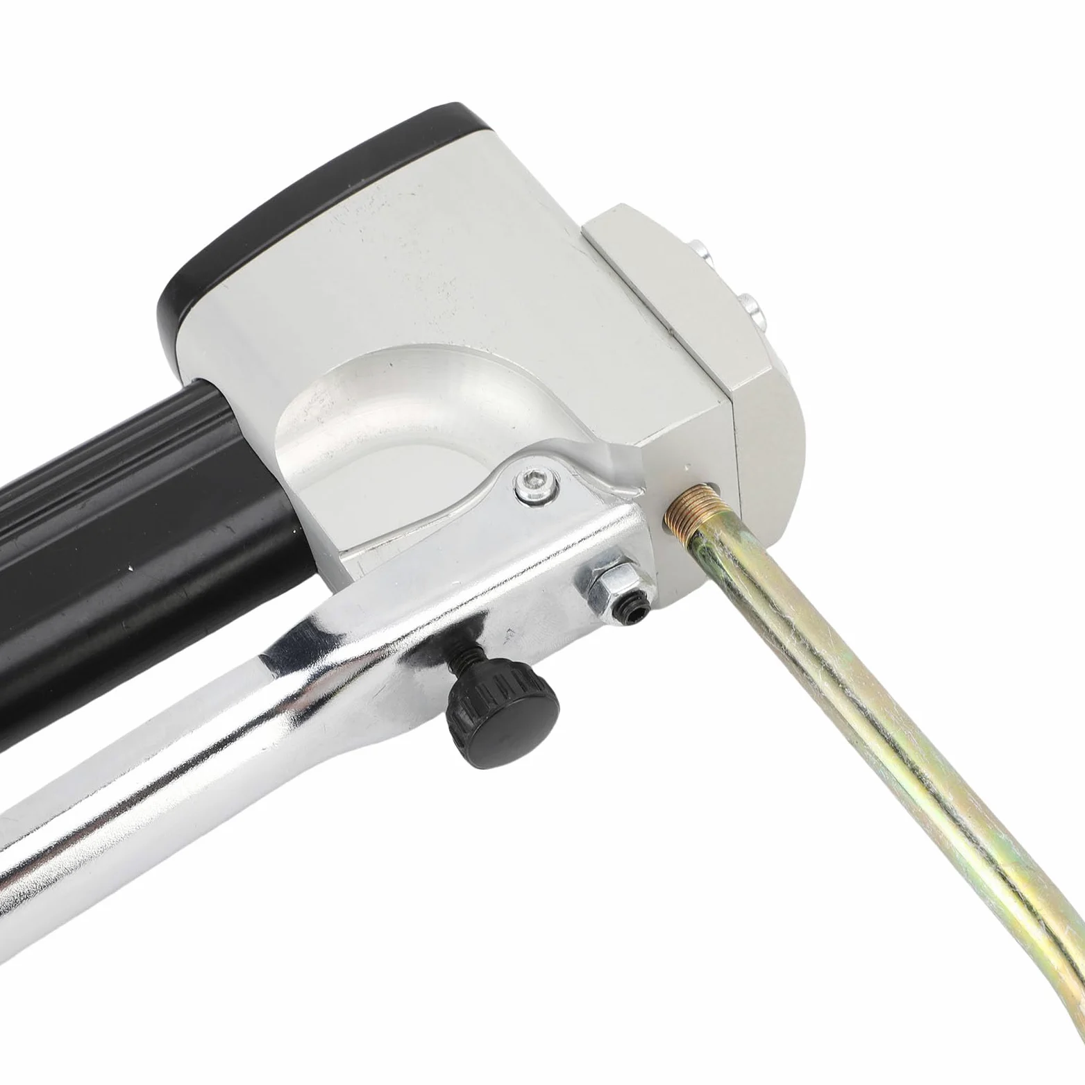 Dioche Herramienta de Grasa de Servicio Herramienta de Grasa Neumática 400 Bar Medición de Alta Precisión de Lubricación Neumática Industrial de Aleación de Aluminio Adecuada para Varios Escenarios