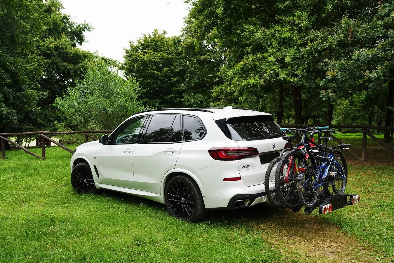 FARAD Portabicicletas para Gancho de Remolque Susa para Bicicletas también E-Bike y Fat-Bike (3 Bicicletas)