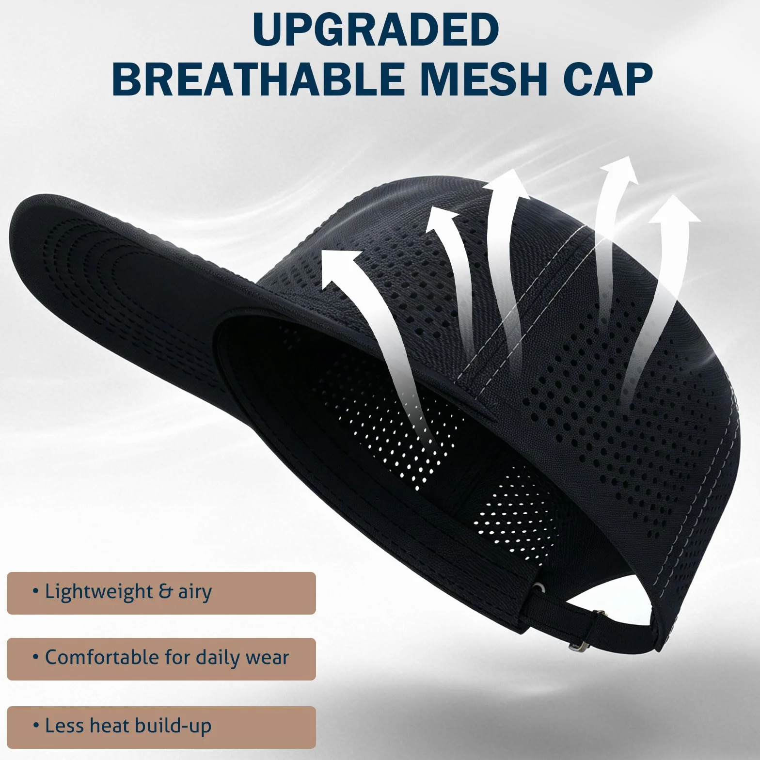 iKeener Gorra de Crecimiento del Cabello Roja, Transpirable Desmontable 3 Luces 460nm 650nm 850nm 20 Mins Timer