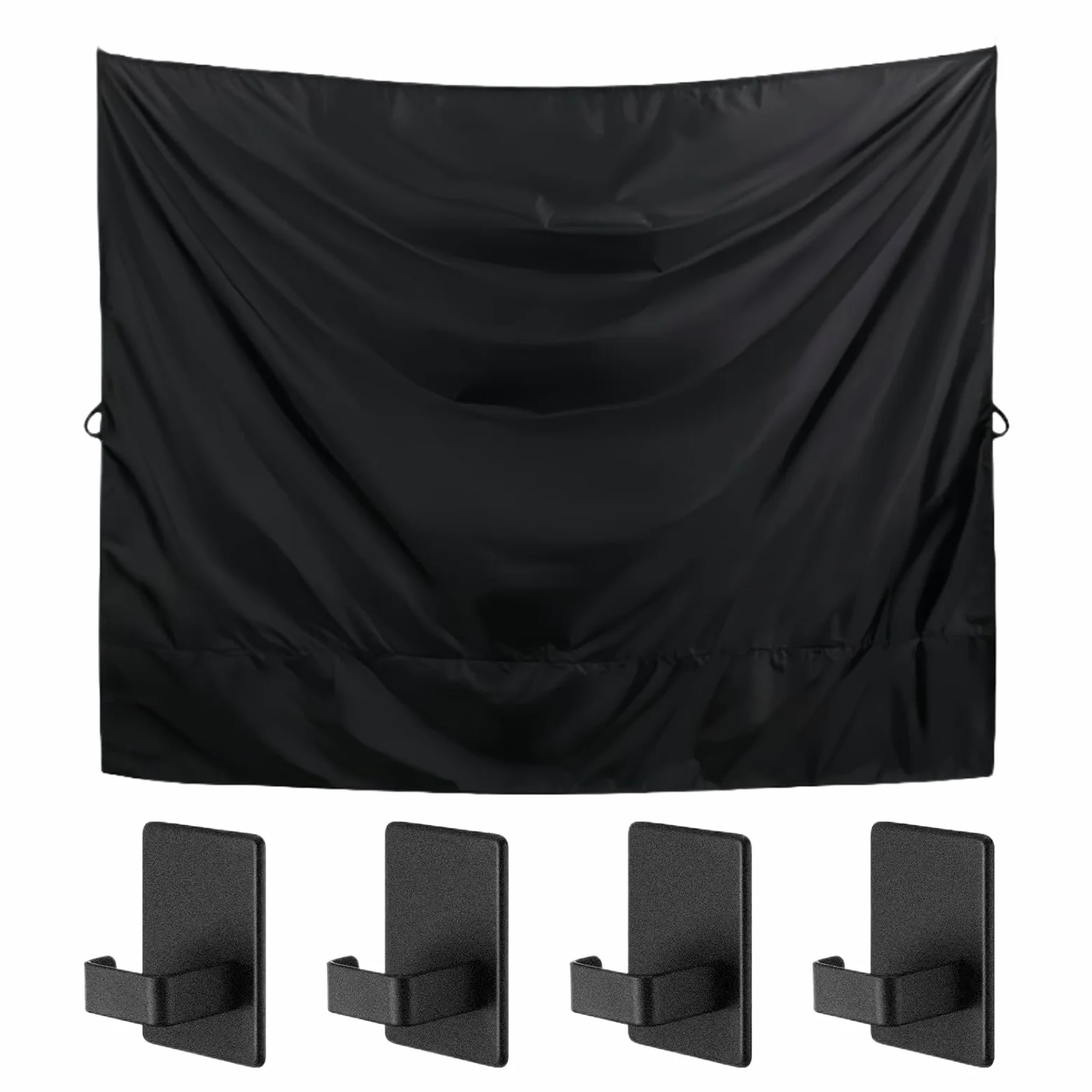 Cortina De Privacidad Para Puerta Trasera De Coche - Cortina de Ducha para Puerta Trasera de Furgoneta con Ganchos Magnéticos | Accesorios Automotrices Cubierta Impermeable Exterior Para Furgoneta Aut