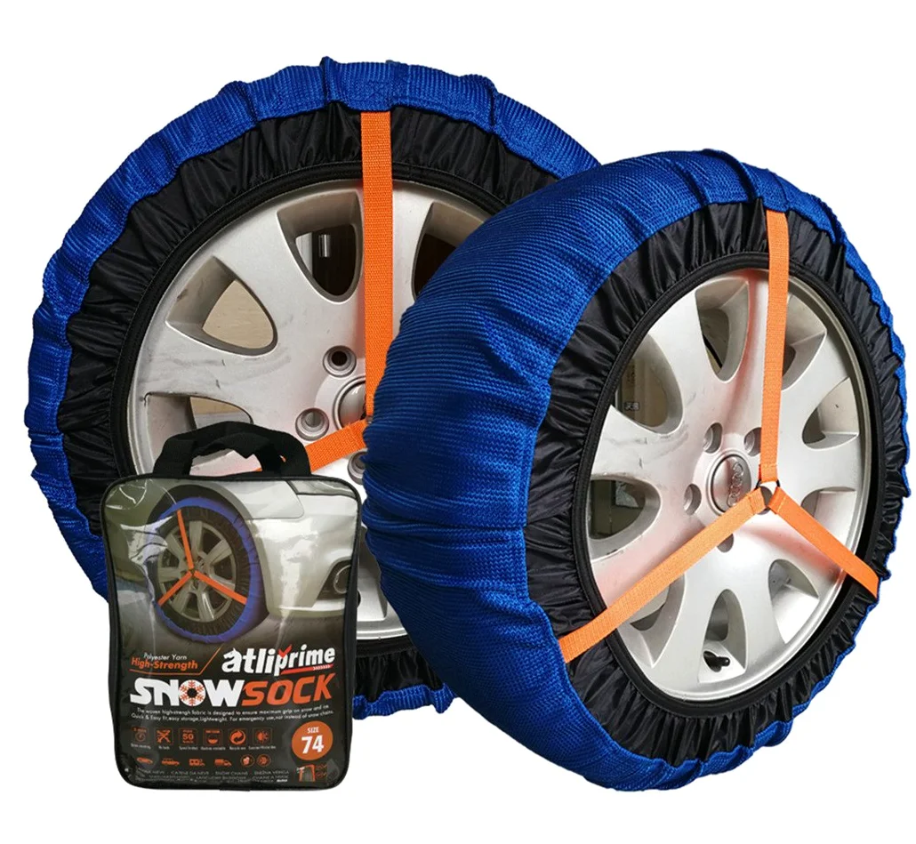 Cadena de nieve de tela para neumáticos, para SUV, 4 x 4 y camiones ligeros (KD451)