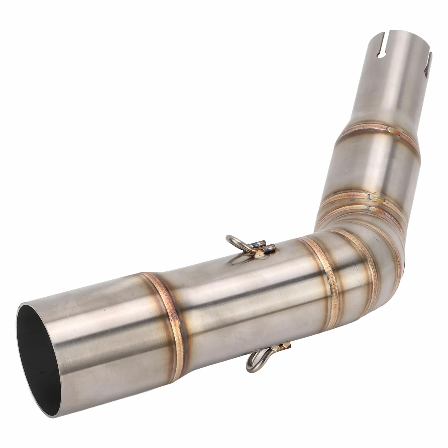 Tubo de Enlace Medio de Escape, Repuesto de Reacondicionamiento de Motocicleta de Metal para GTS 125 250 300 2008-2021