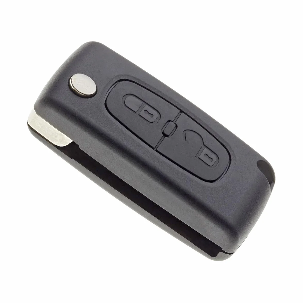 Funda Plip para Llaves Coche Mando a Distancia Compatible con Peugeot 207, 3008, 307, 308, Partner y Citroën C3, DS3, C4, Berlingo