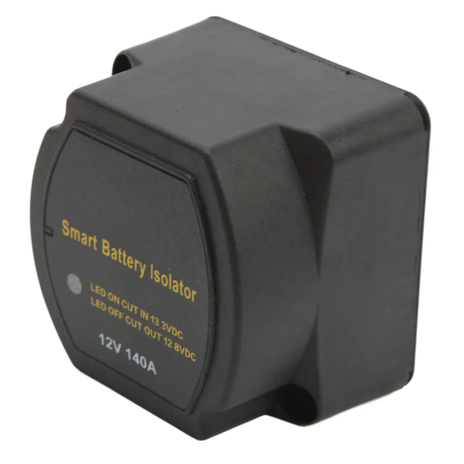 Kit de Aislador de Batería Dual de 140 Amperios, 12 V, Kit de relé Sensible Al Voltaje ABS con Protección de Alto y bajo Voltaje, Cableado de Cobre para Automóviles, Vehículos Recreativos,