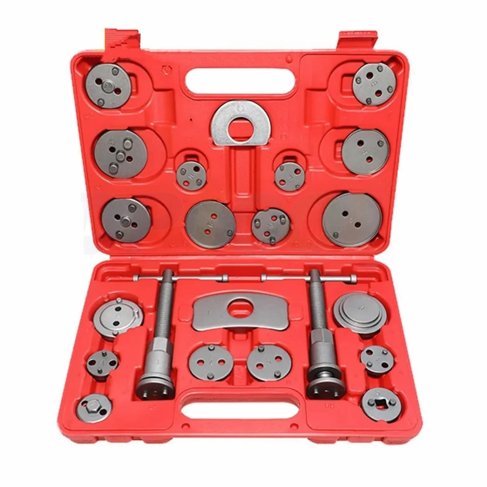 cojinete de leva Compatible con herramientas de reparación garaje | Compresor de pistón de freno trasero de viento, pinza de freno de disco de coche Universal, 22 Uds.(12pcs)