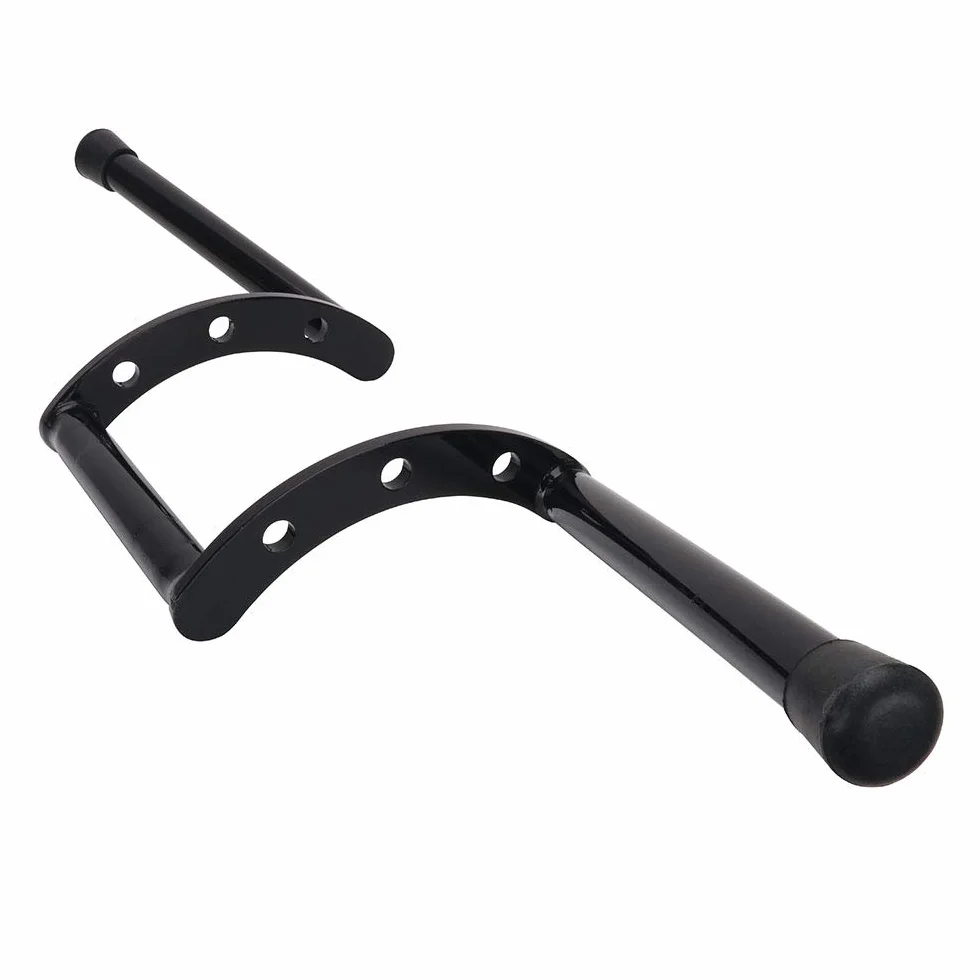 Manillar Moto 22 mm,Manillar Z Universal para Drag Custom Bobber Chopper Cruisers Softail Dyna Sportster-Negro