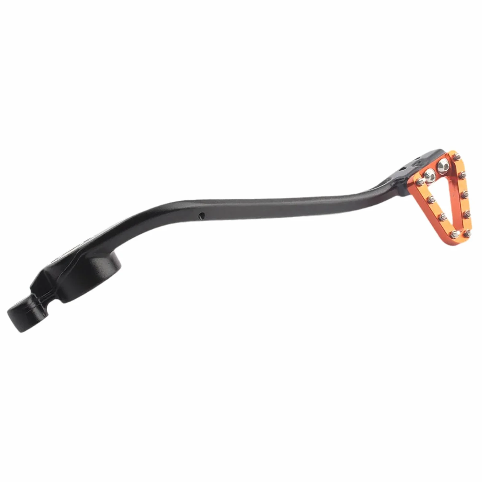 Pedal de freno trasero para motocicleta aleación de aluminio Exc Xcw Naranja