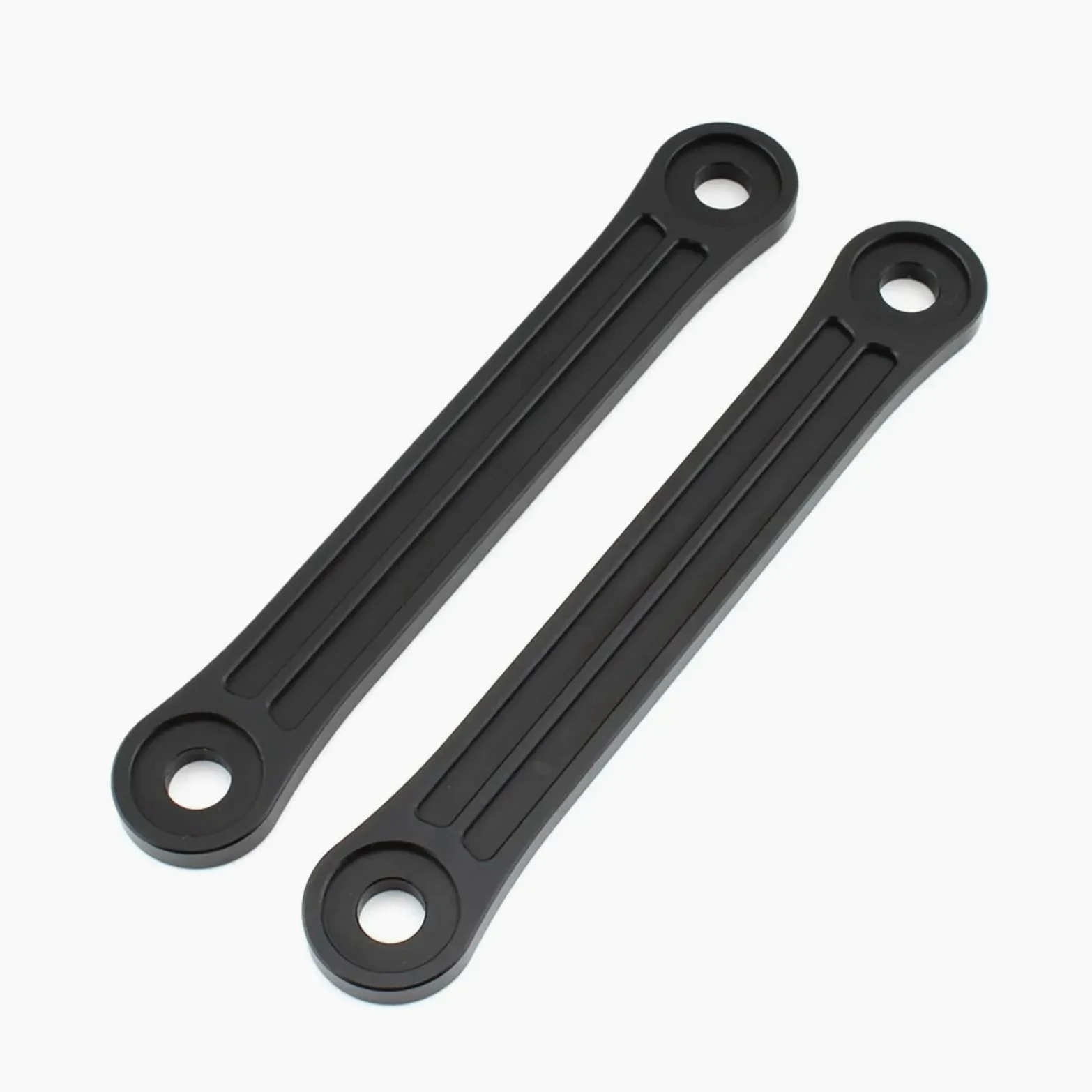 Kit De Descenso Kit de Enlaces de Descenso para Motocicleta de 2 Piezas | Piezas de repuesto de suspensión Kits de enlace de alta caída negros