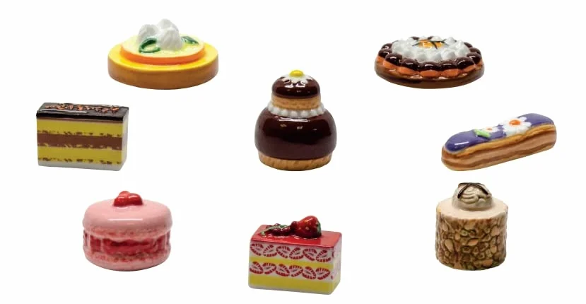 Habas de postre pequeña dulzura – Habas de colección para galette de reyes epifanía – habas multicolor