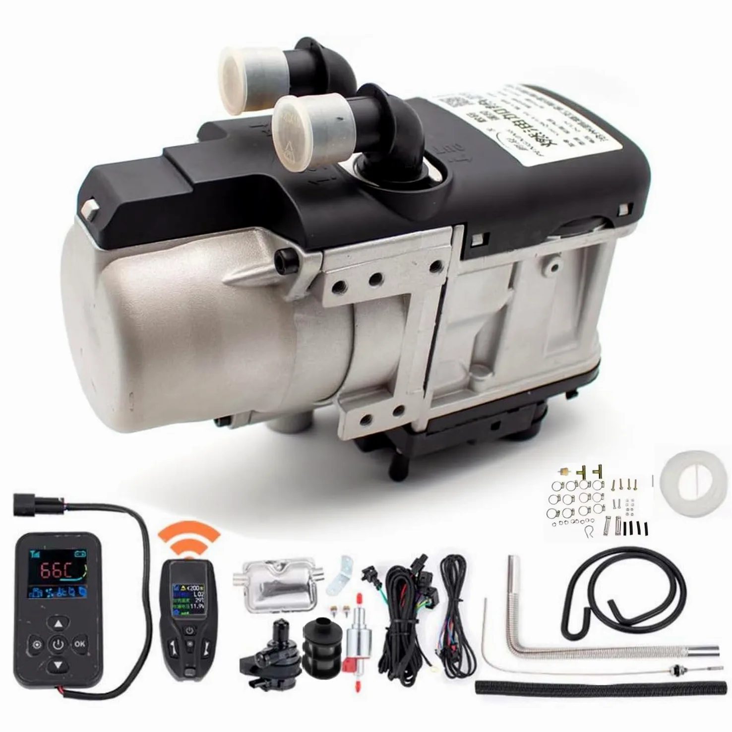 Calefacción diésel 5 kW 12 V con control remoto y control de temperatura para barco