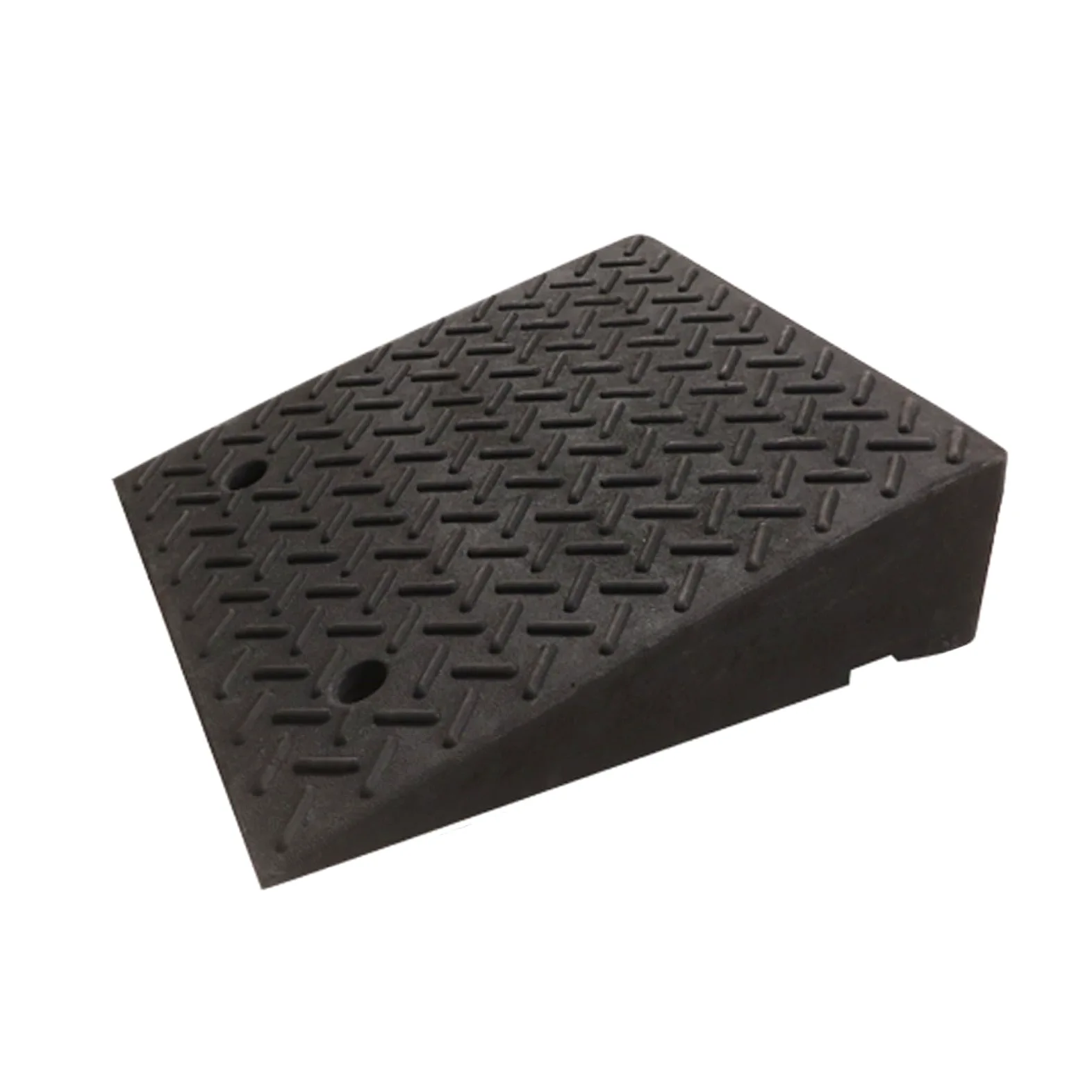 Rampa De Bordillos De Fibra De Goma, Rampa De Entrada, Rampas Portátiles para Escalones, Rampas De Umbral para Vehículos con Usos Múltiples, Negro