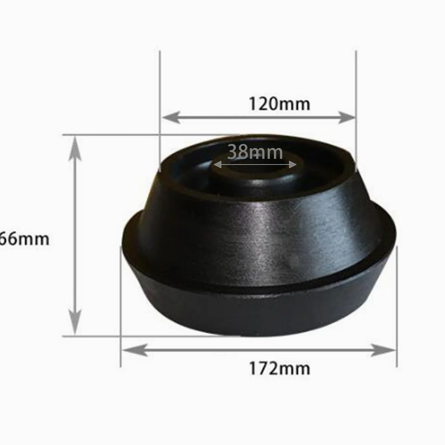 Cono Equilibrador de Ruedas Adaptador de Cono Equilibrador de Neumáticos Accesorios Automotrices Equipo Reemplaza El Cono para Camión Vehículo, Dia Del Agujero