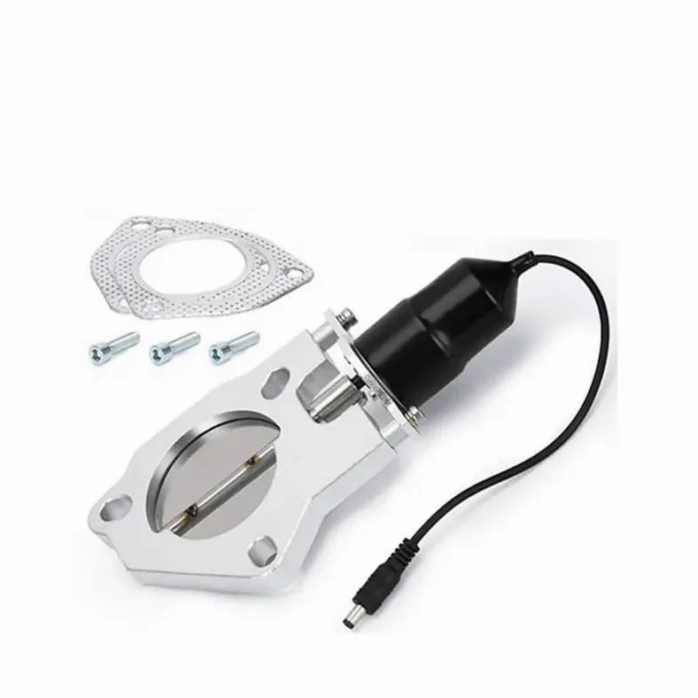 Recambios para automóviles 2,5" tubo en Y de acero inoxidable eléctrico Catback Control corte electrónico para coche(Silver 3.0inch)