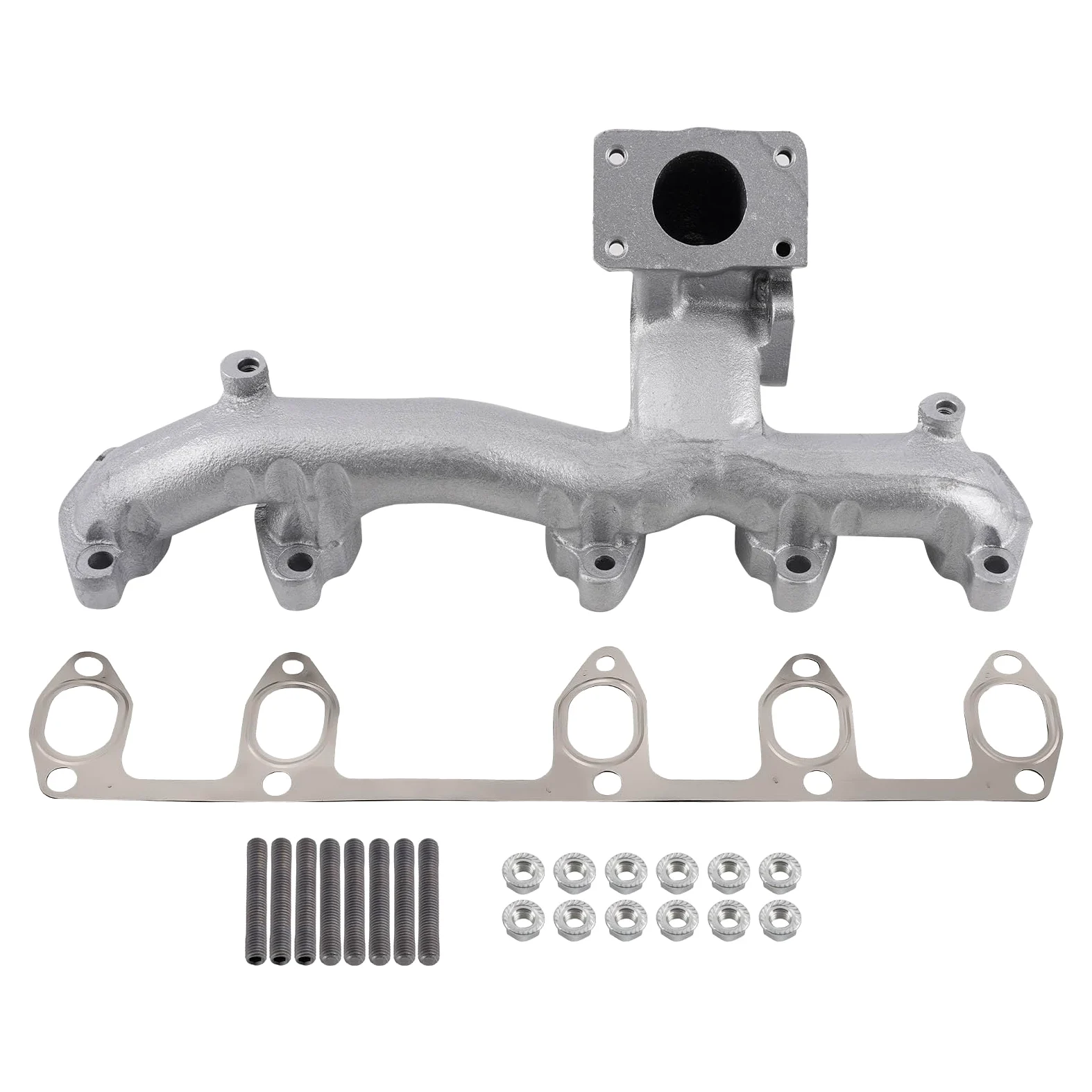 maXpeedingrods Colector de escape con kit de juntas para VW Crafter Bus Kasten