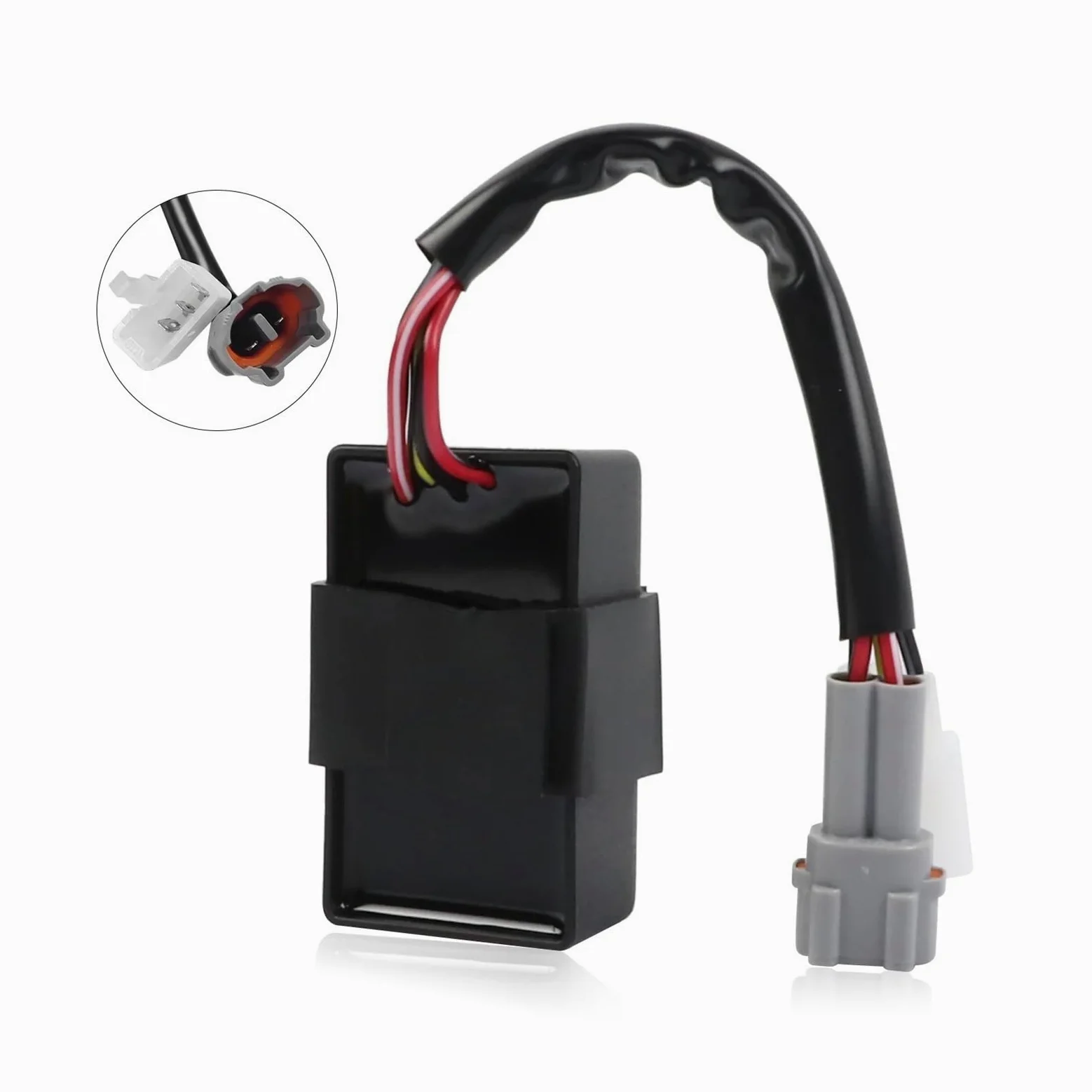 Kit de unidad CDI arnés cables chispa bobina encendido para PW50 PW PY
