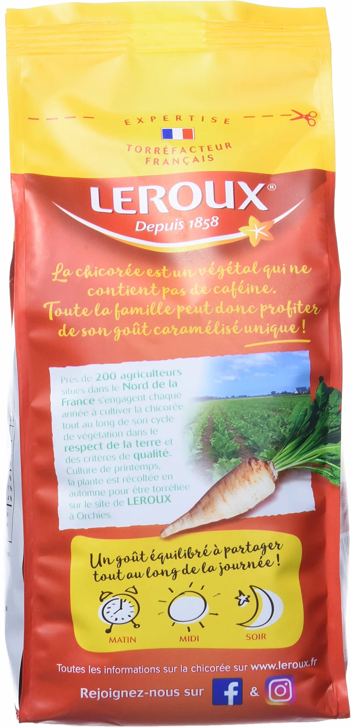 Leroux Achicoria de Francia, 520 g