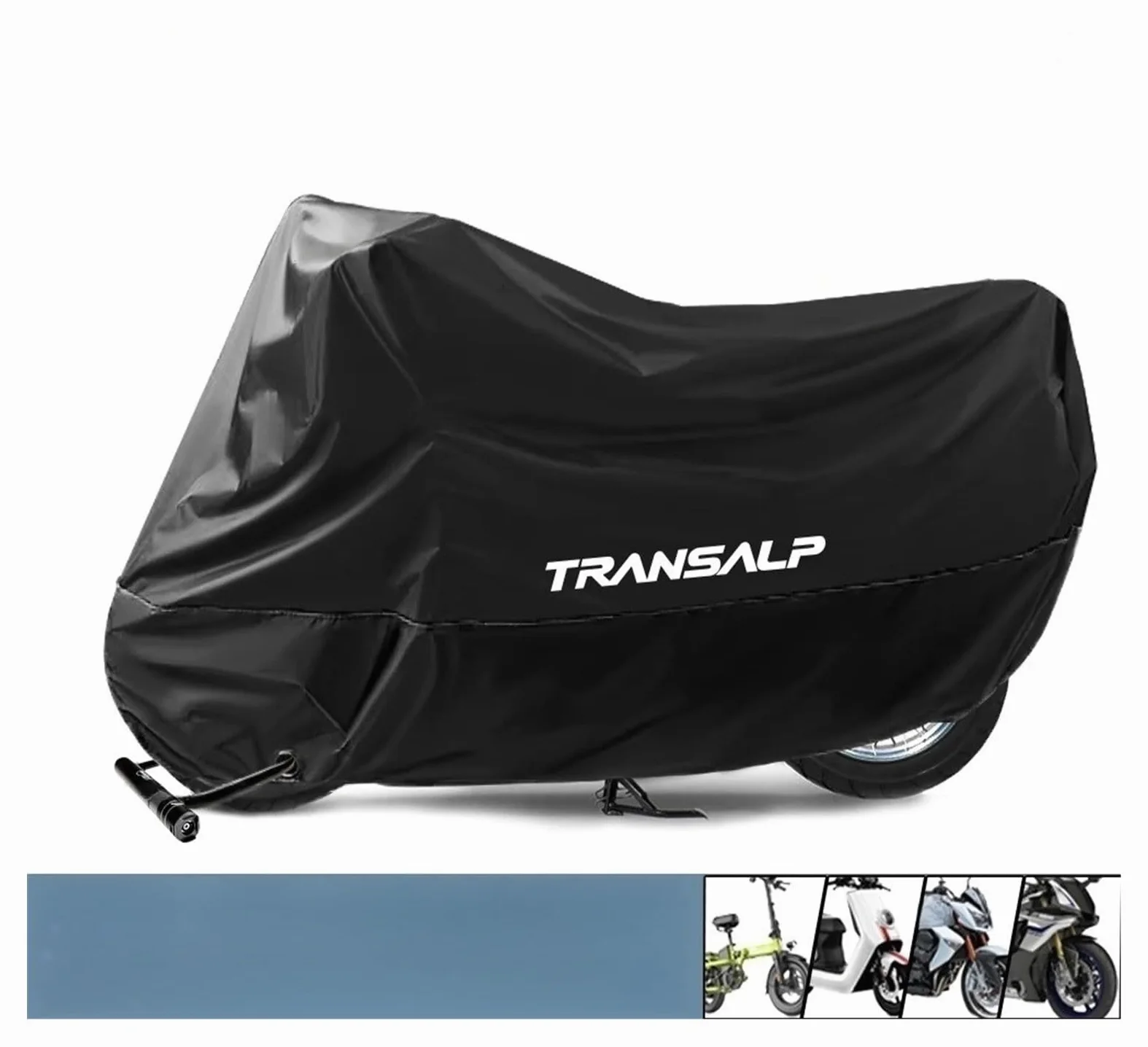 Funda para Moto Cubierta Funda Protectora para Motocicleta para TRANSALP XL 600, 650, 700 V, XL700V, XL650V, Accesorios para Motocicletas