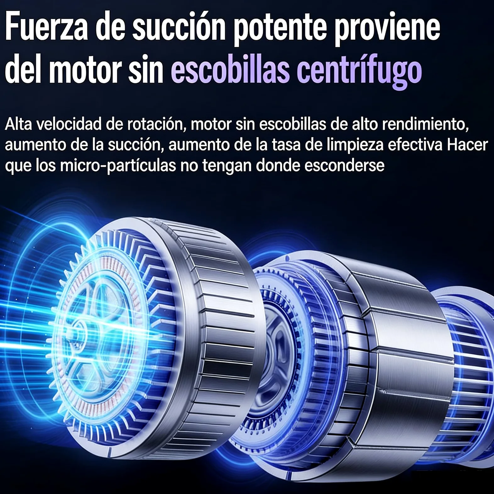 2 En 1 Aspirador de Mano Potente y Soplador Aire Comprimido, 17000Pa Aspiradora sin Cable Coche, Descarga de Polvo Automática con un Toque, 2 Niveles, Ideal para Pelo de Mascotas, Coche, Hogar
