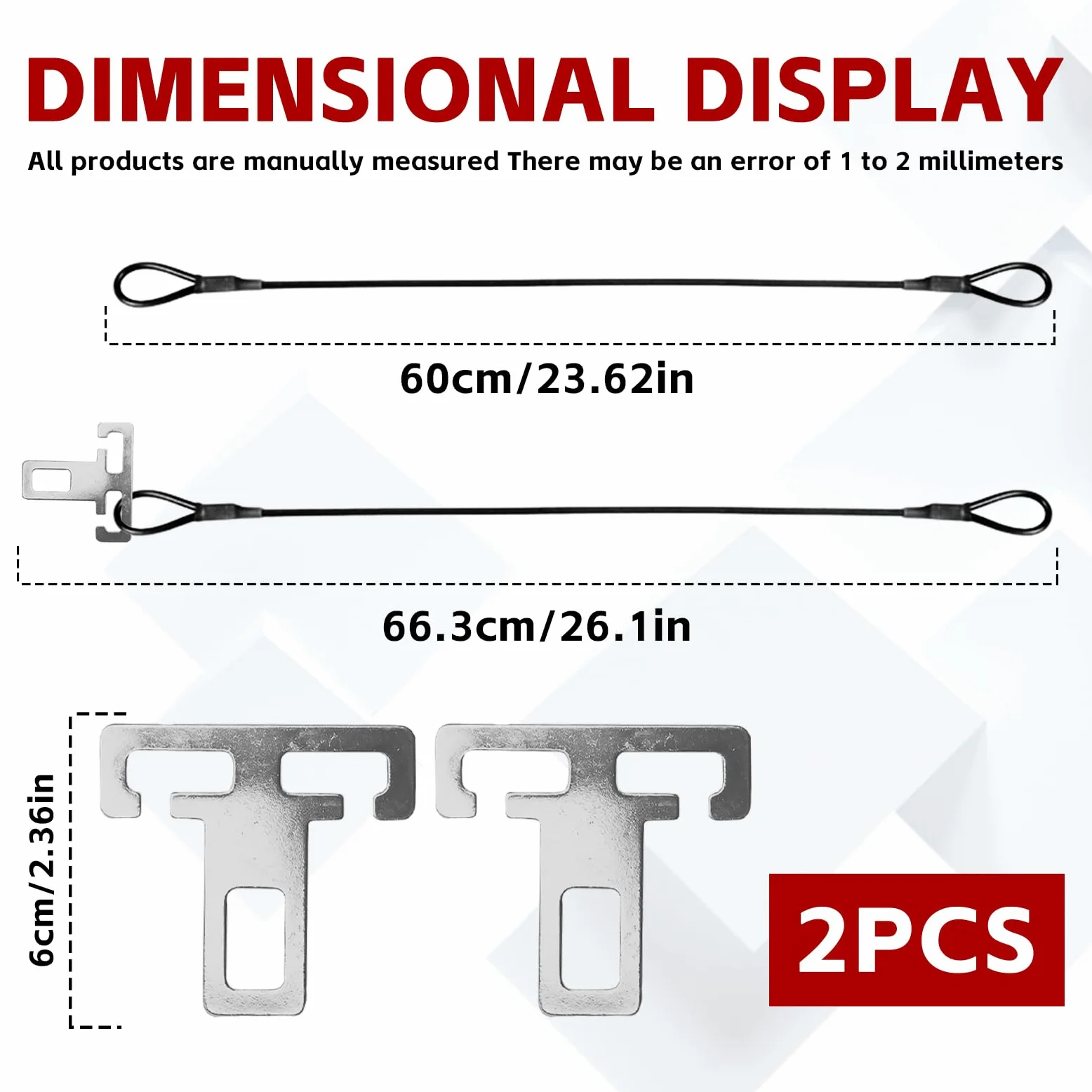Accesorios Antirrobo Para Autocaravanas,2 Piezas 60 cm Antirrobo Coche,Autocaravanas Y Coches,Bloqueo Volante Para Furgonetas,Ajuste Universal,Accesorios Para Caravanas De Camping