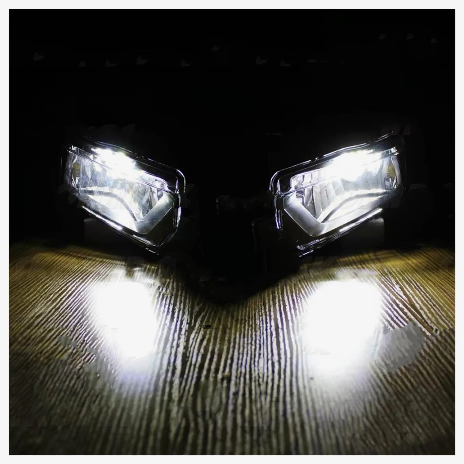 Genérico 1 Par Faros Antiniebla LED H11 Parachoques Delantero Para VW Para Caddy 2015-2020 Faros Antiniebla
