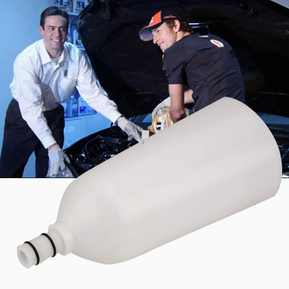 Embudo Para Aceite De Motor- Juego de llenado del adaptador del embudo de aceite del motor de automóvil, además de la herramienta de la furgoneta del automóvil del tubo de extensión en offset gir