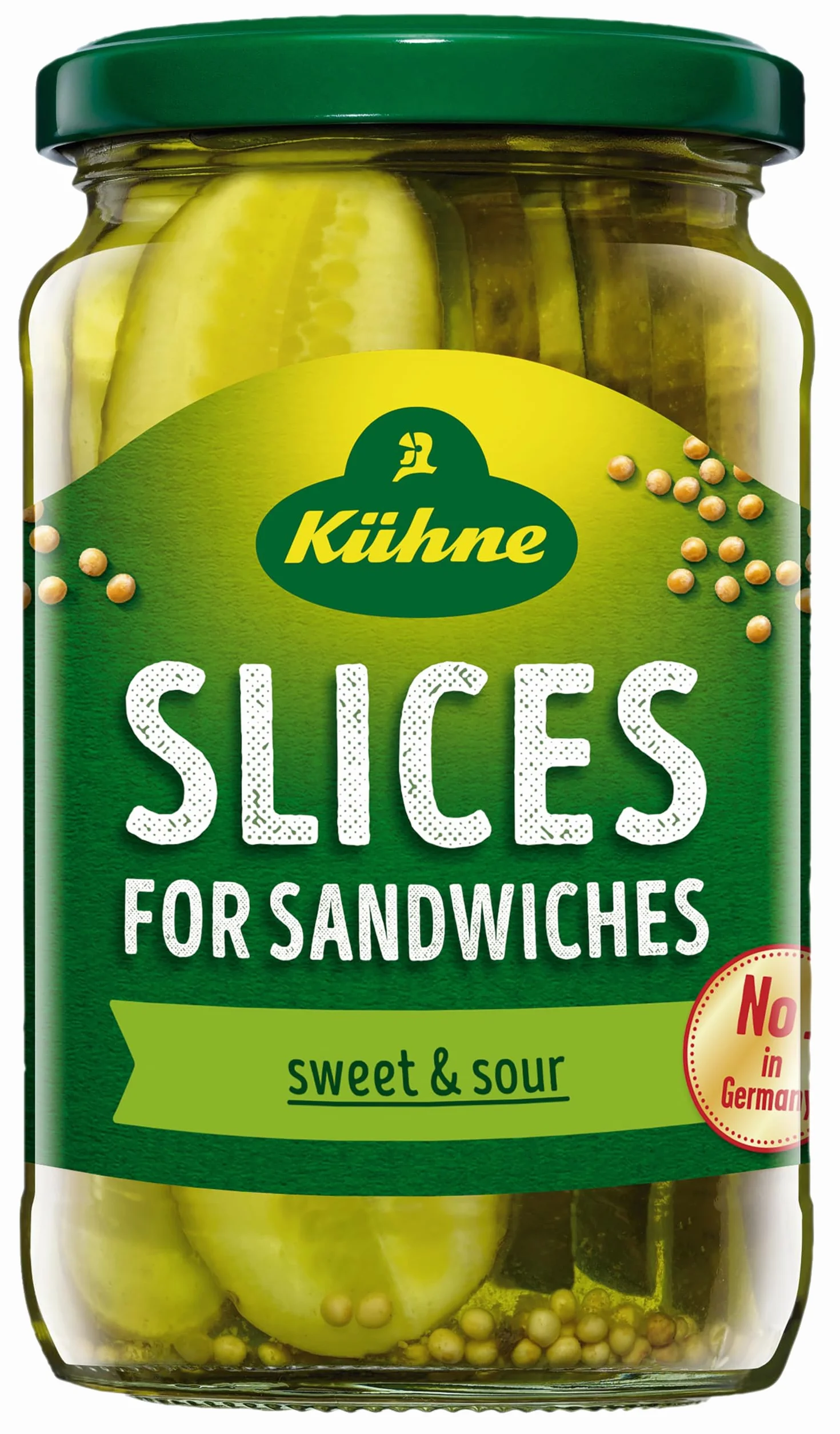 Kuhne Pepinillos en Lonchas 370g