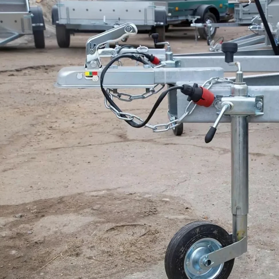 HEYOUTH Enganche de Remolque 60 mm,Acoplador para Remolque, hasta 1500 kg