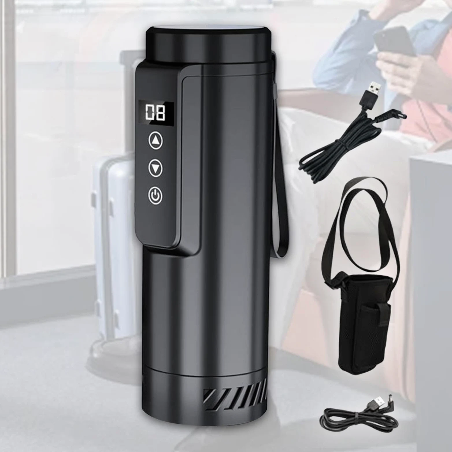 Funda térmica de insulina para viajes con función de enfriamiento, bolsa organizadora para bolígrafos de insulina, ideal para actividades al aire libre, diseño portátil y ligero