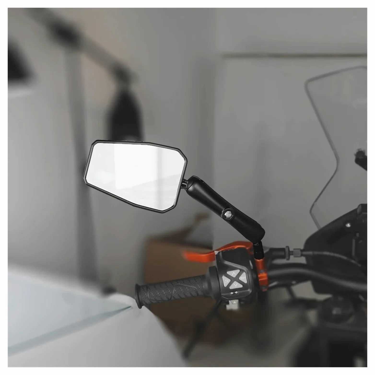Espejo retrovisor Espejos Retrovisores para Manillar De Motocicleta Y Scooter para CFMOTO 400GT 650GT 650TRG GT650 250CLX 700 CL-X 700CLX retrovisor del Manillar