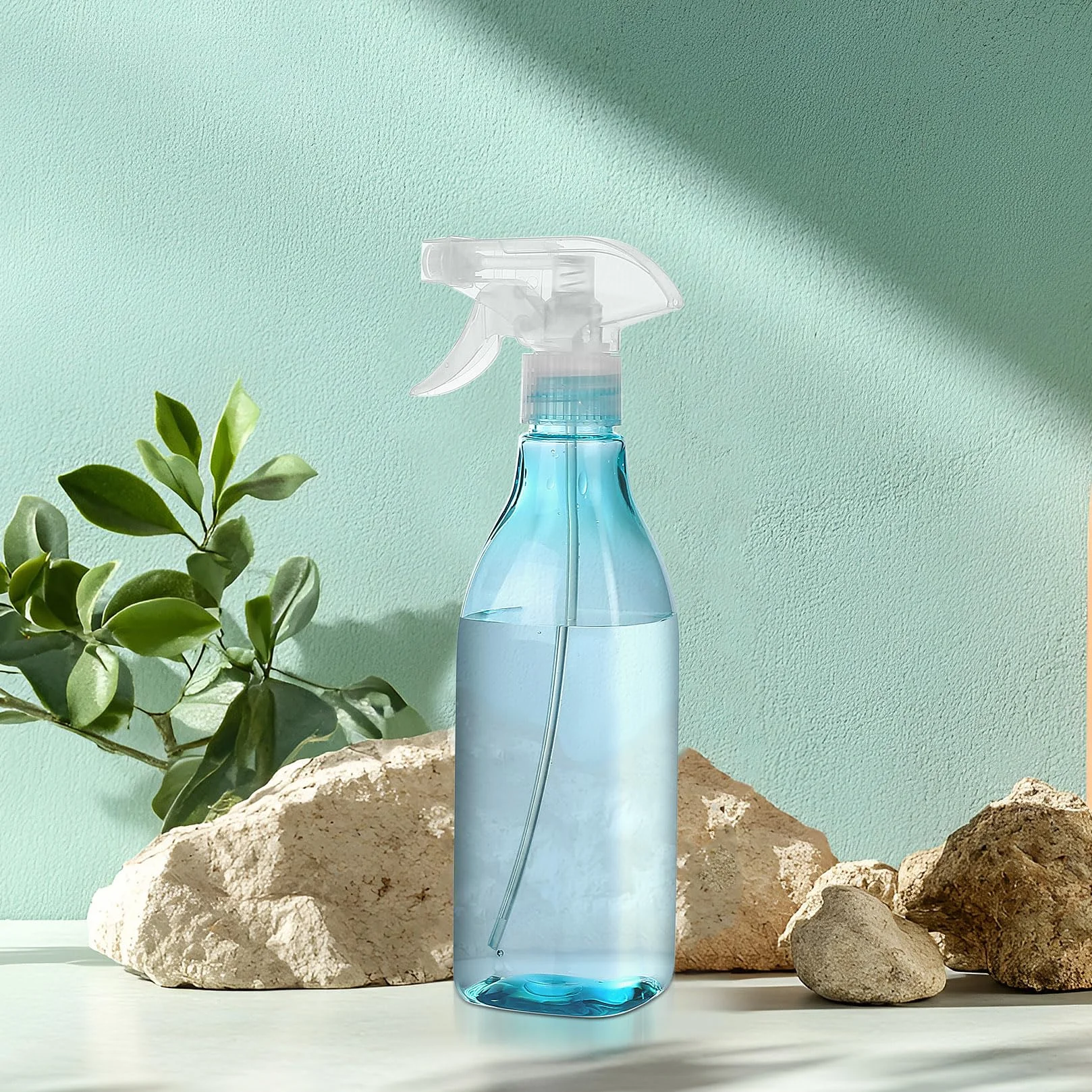 Botellas de Spray 450ml 2 Pzas Pulverizador de Agua para Plantas Plástico Recargable