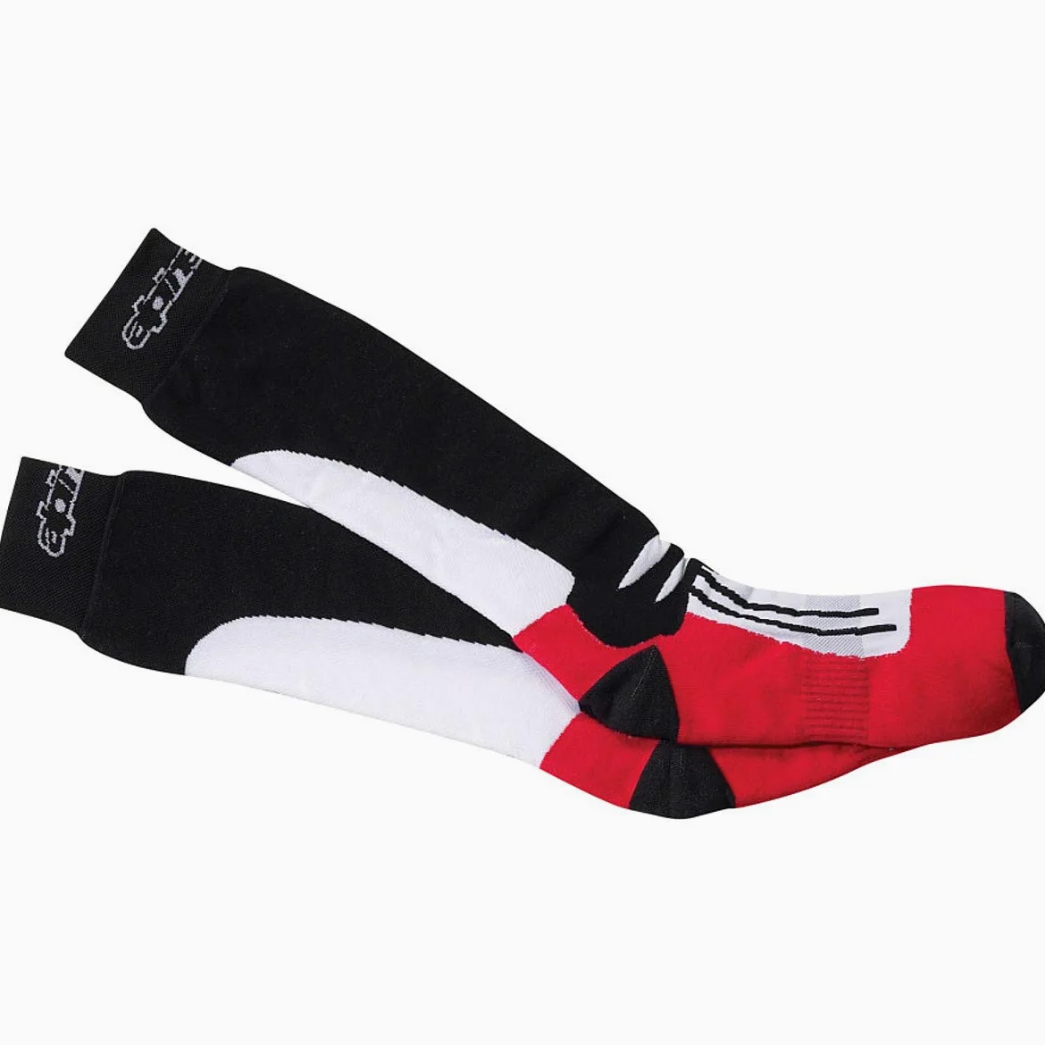 Alpinestars Calcetines S-M negro/gris/rojo 1207240