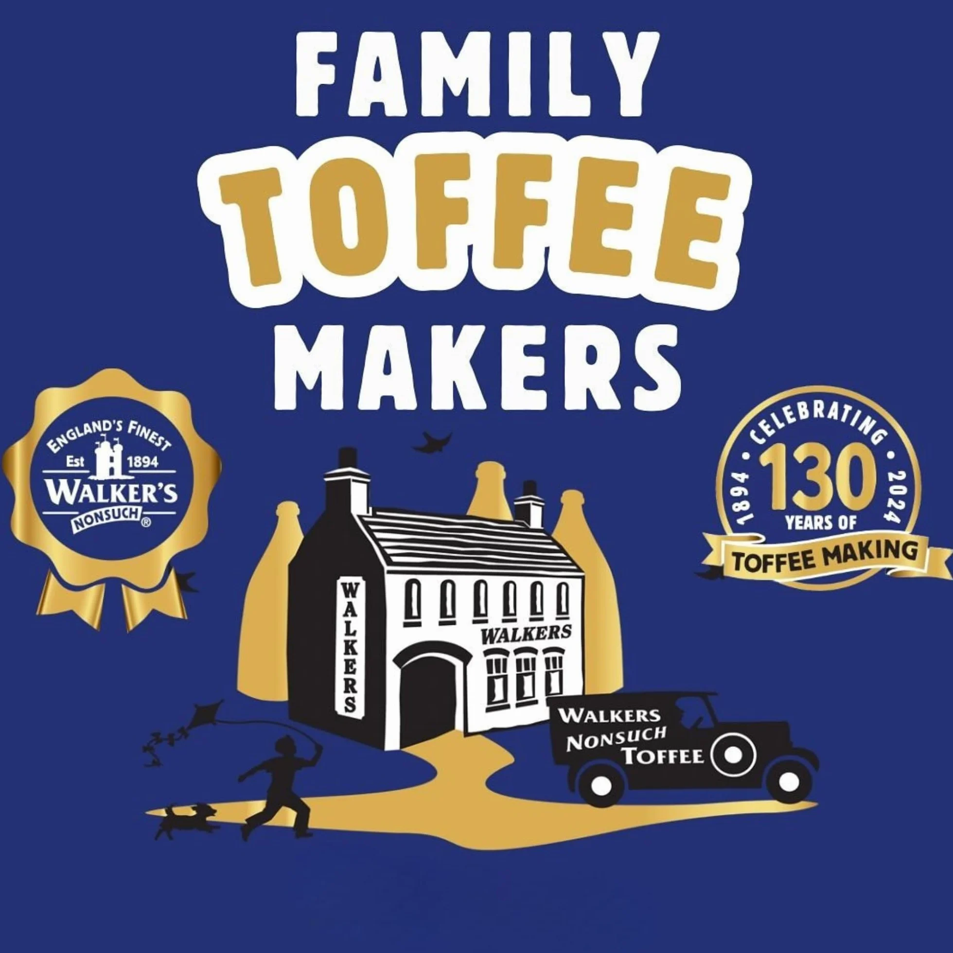 Walkers Assorted Toffees and Chocolate Eclairs Bag 150g