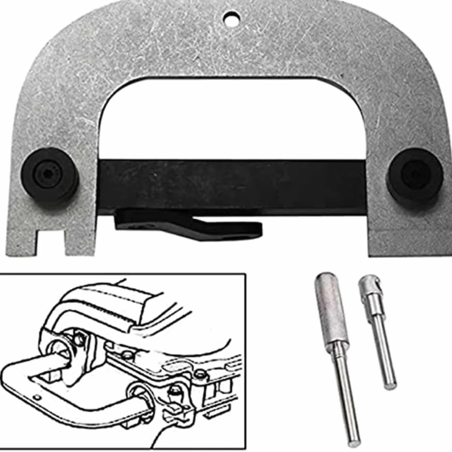 1.6 16V 1.4 1.8 2.0 K4J K4M F4P F4R Kit Herramientas Sincronización Alineación Árbol Levas Motor Compatible Con Opel Para Vivaro 2001-2006 2007 2008 2009 2010 2011 Pasador bloqueo del tensor