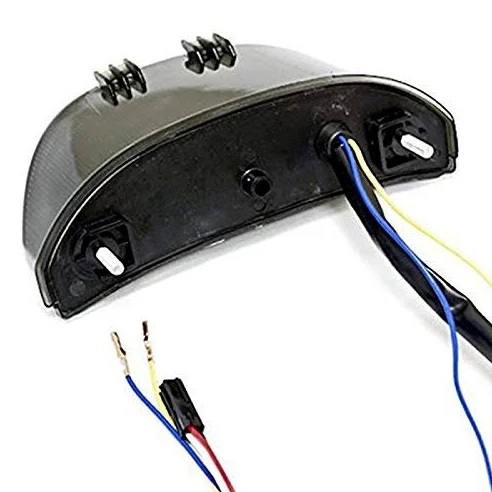 2003-2006 CBR 600rr Cbr600 2004-2007 CBR 1000rr Cbr1000 Rr Luces Traseras LED Luces Traseras de Freno con Intermitentes Integrados Indicadores de Humo Motocicleta