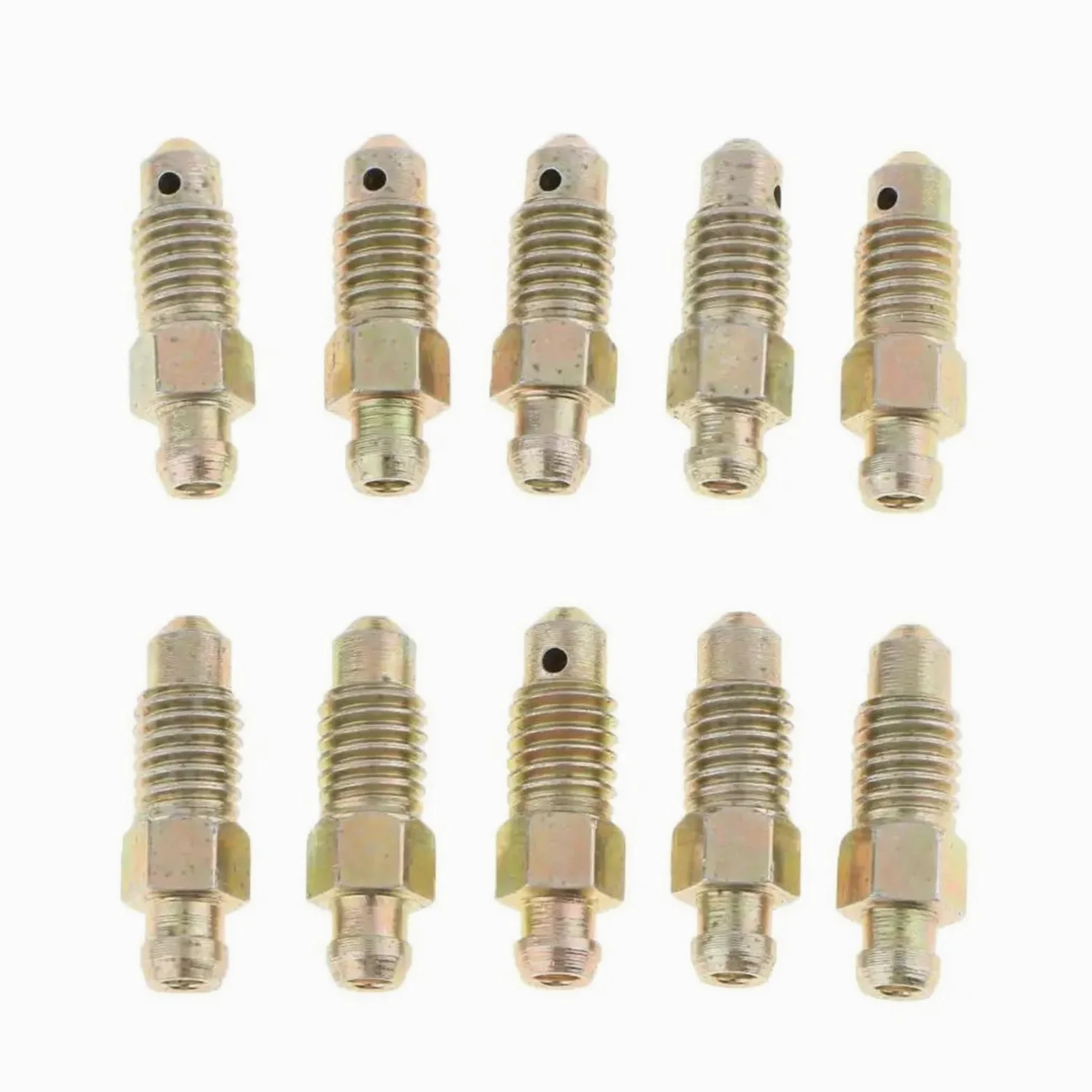 Retractor Pistones Tornillo de purga freno metálico para reposicionar el pistón | Kit de reparación de pinza trasera delantera, ajuste Universal para reemplazo del sistema de frenos de coche