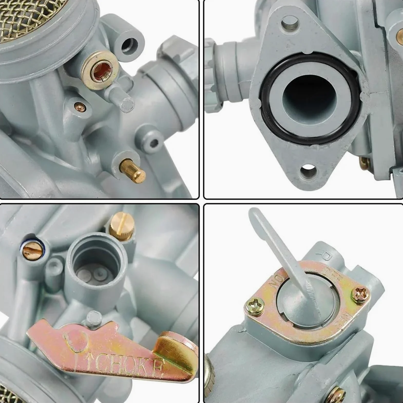 Carburador Metálico Carburador con Cable del Acelerador para CT70 para Trail 1969 1970 1971 1972 1973 1974 1975 1976 1977 para K0 para K1 para K2 para K3 Carburador Carburadores para Moto