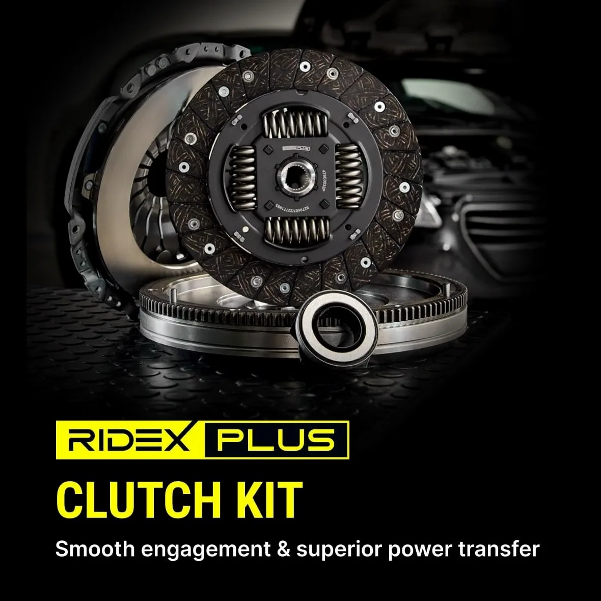 RIDEX PLUS 479C0026P Kit de embrague con cojinete de desembrague Compatible con PEUGEOT 206 Fastback 2A/C