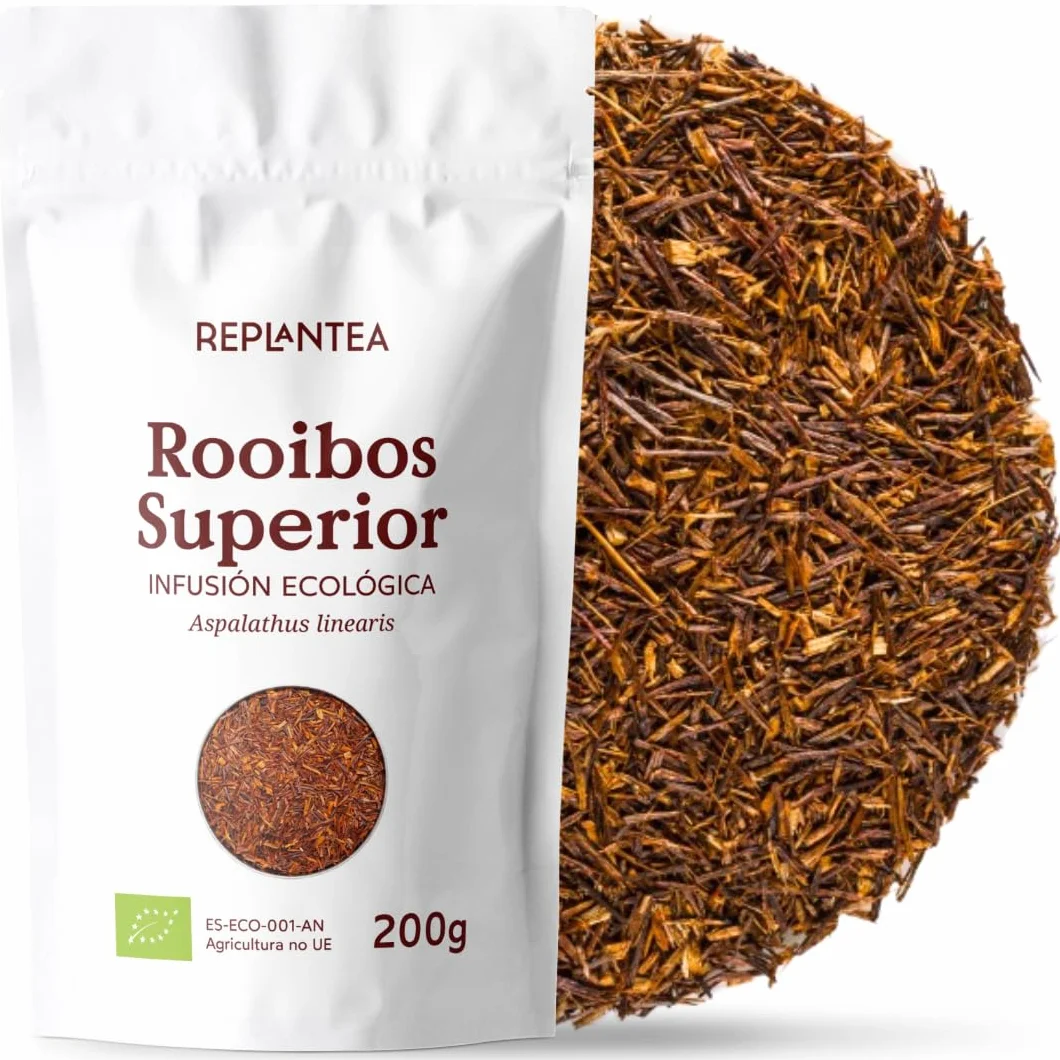 Té Rooibos Orgánico a Granel 200g 100 Tazas REPLANTEA