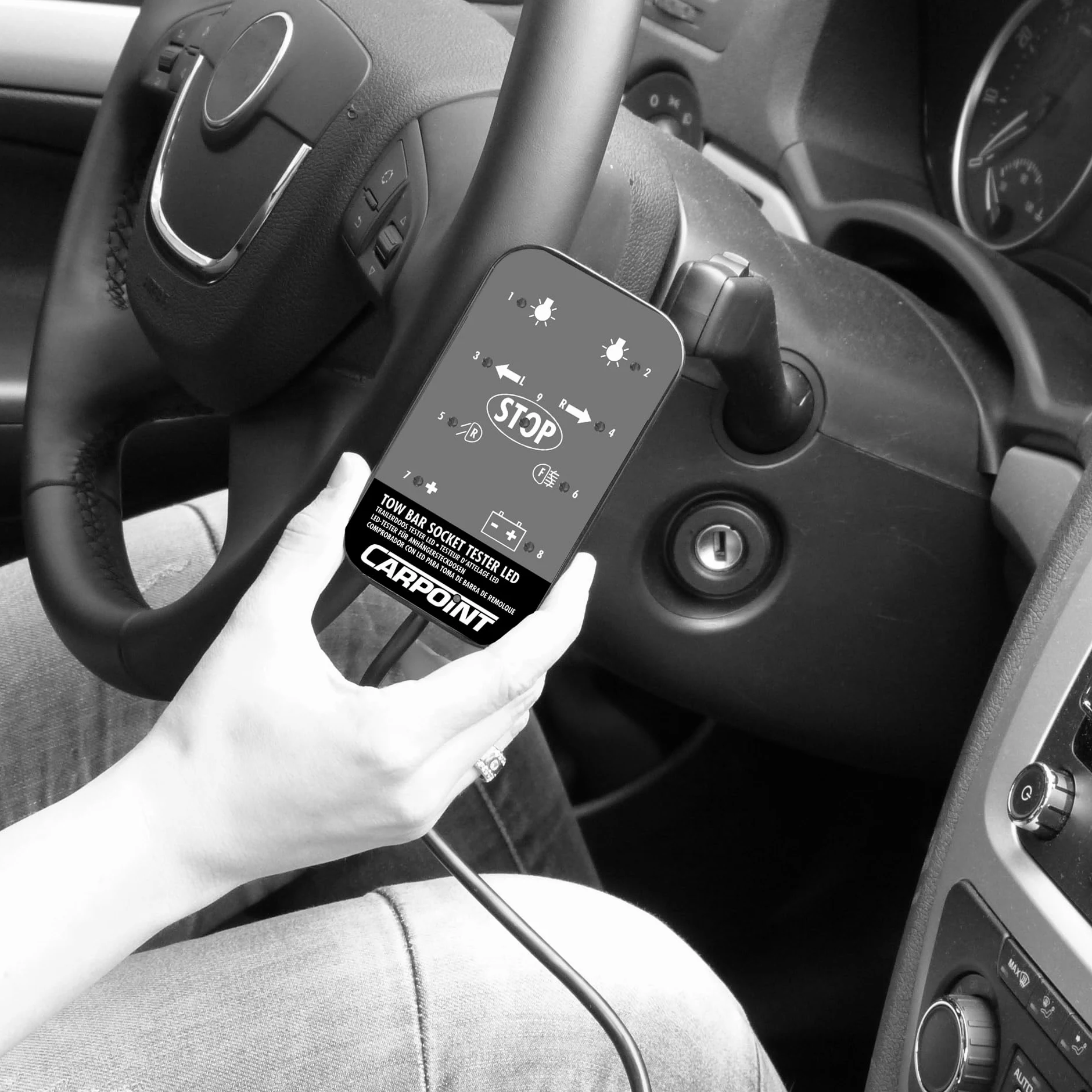 CARPOINT 0438118 Tester toma de remolque
