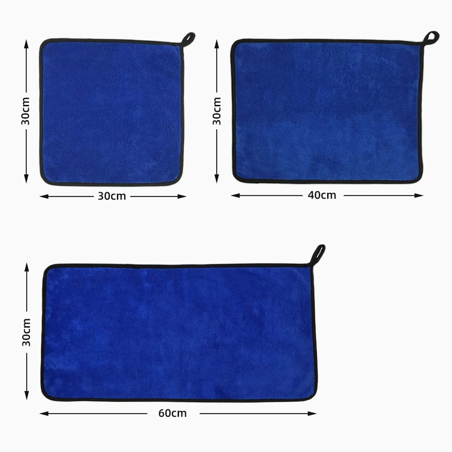 Paño de Limpieza de Microfibra Toalla de Microfibra Paño de Microfibra para Auto Toalla de Lavado Paño de Limpieza de Microfibra Toalla de Secado para Lavado de Autos Detallado automático (Color : 3