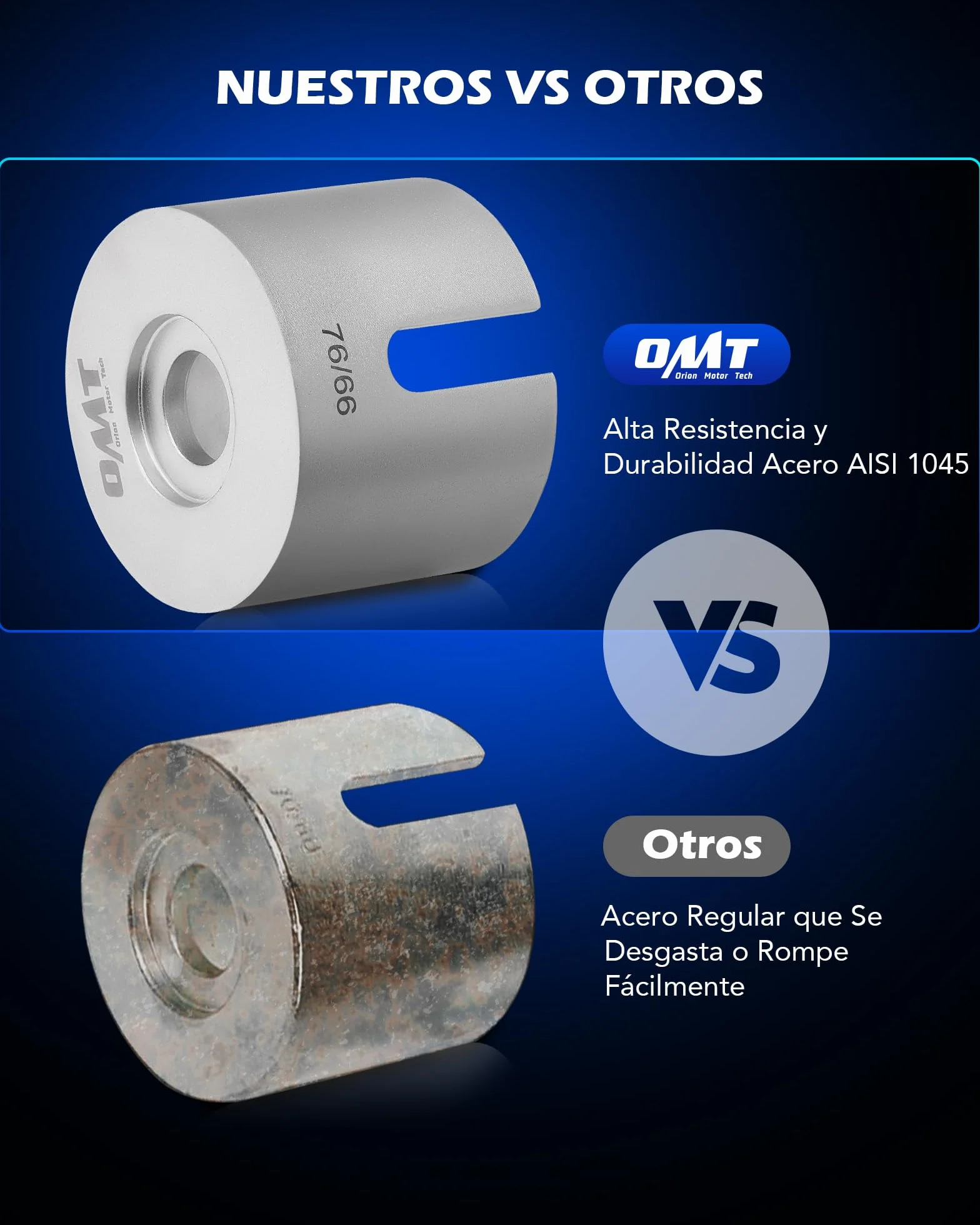 Orion Motor Tech Juego de Extractores de Rodamientos de Ruedas 27 Piezas Herramienta de Cojinetes con Maletín Kit de Manguito de Extracción de Cojinete de Rueda para Coches y Camiones LCV HGV