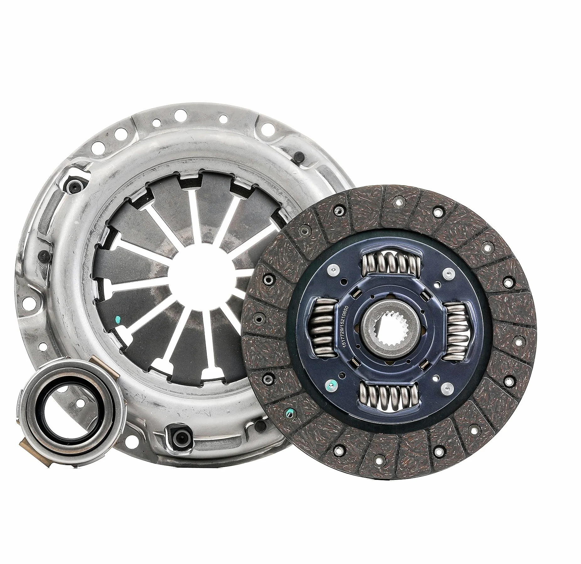RIDEX 479C0310 Kit de embrague con placa de apriete de embrague con plato de embrague con cojinete de desembrague Compatible con SUZUKI SJ 413 OS