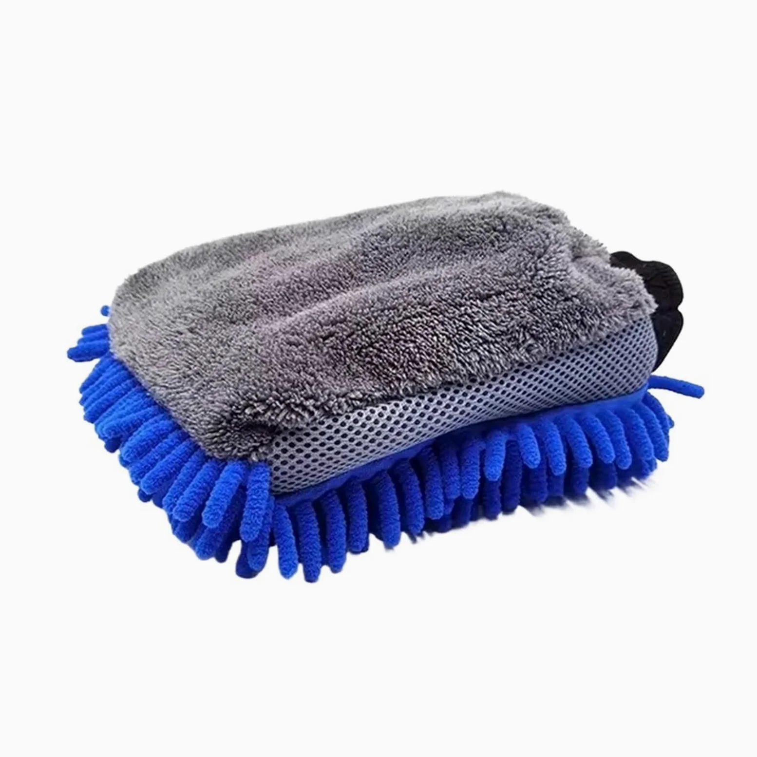 Guante para Lavar El Coche Guantes For Lavado De Coches, Manopla Limpieza Microfibra Resistente Al Agua, Cepillo For Detalles, Guante Doble Cara For El Cuidado del Coche, 1/5 Uds