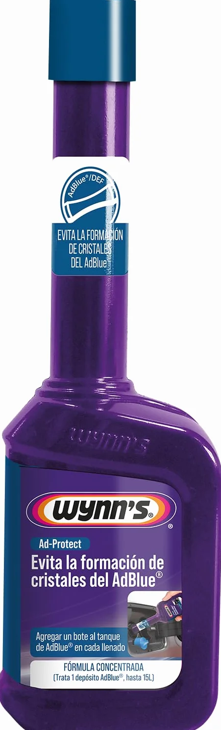 Wynn's Aditivo Anticristalizante para AdBlue®– Protección contra la Cristalización – Limpia y Prolonga la Vida Útil del Sistema SCR – Compatible con Motores Diésel – 125 ml
