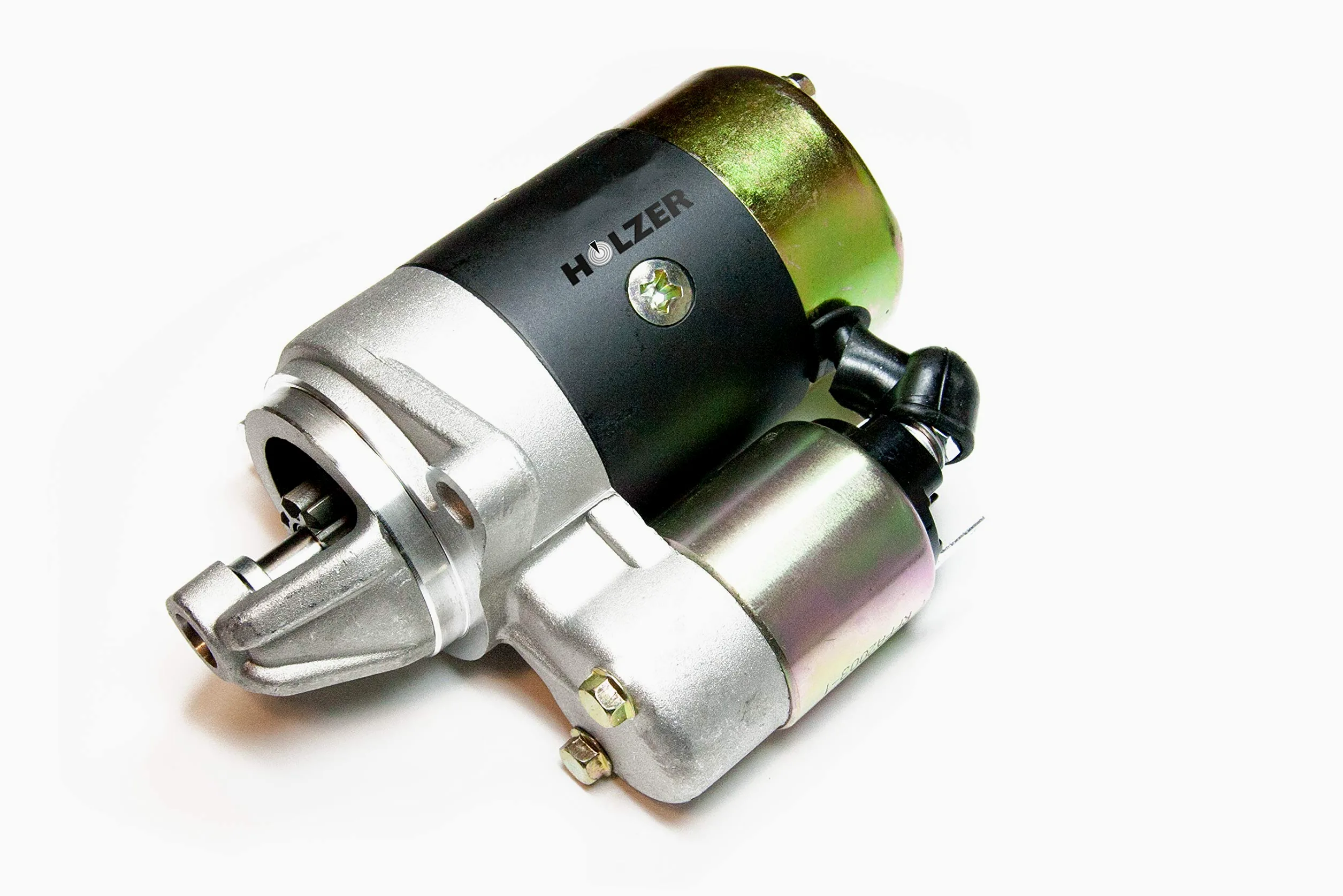 HOLZER Arrancador eléctrico, arrancador E para generador diésel, generador de corriente / 1,4KW / compatible con 170F 173F 178F 186F 188F 192F