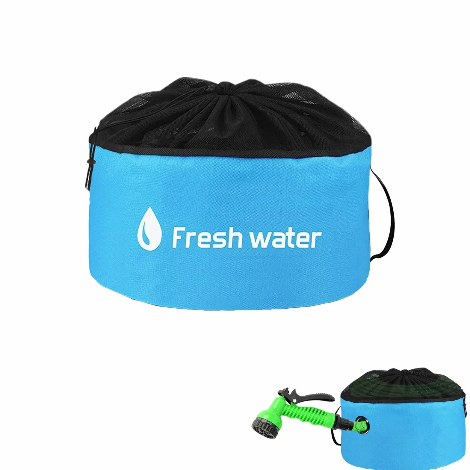 Bolsa de almacenamiento para manguera de autocaravana, impermeable, accesorio para caravanas, bolsa de almacenamiento, organizador para mangueras de aguas residuales, mangueras de agua fresca/negra