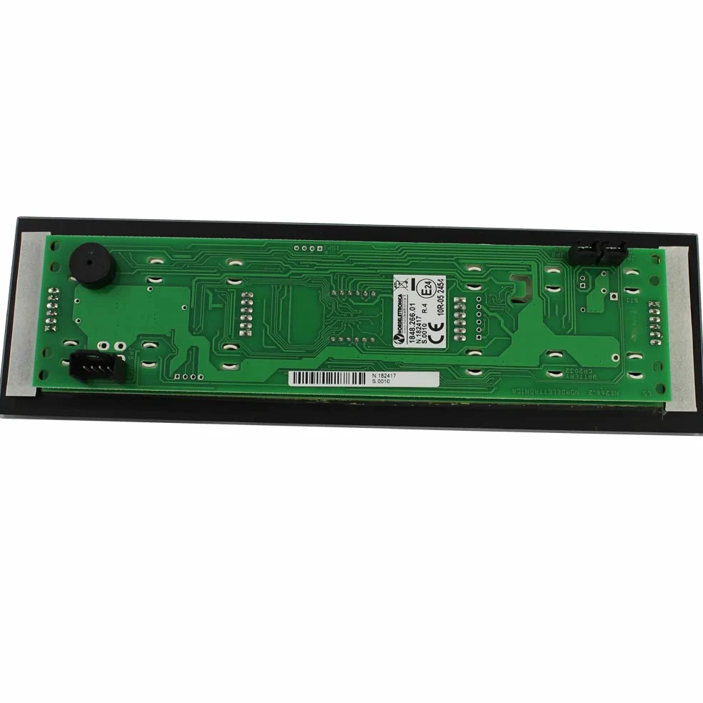 pro-Styling Nordelettronica Panel de control NE266 con vidrio negro para autocaravana, caravana y barco